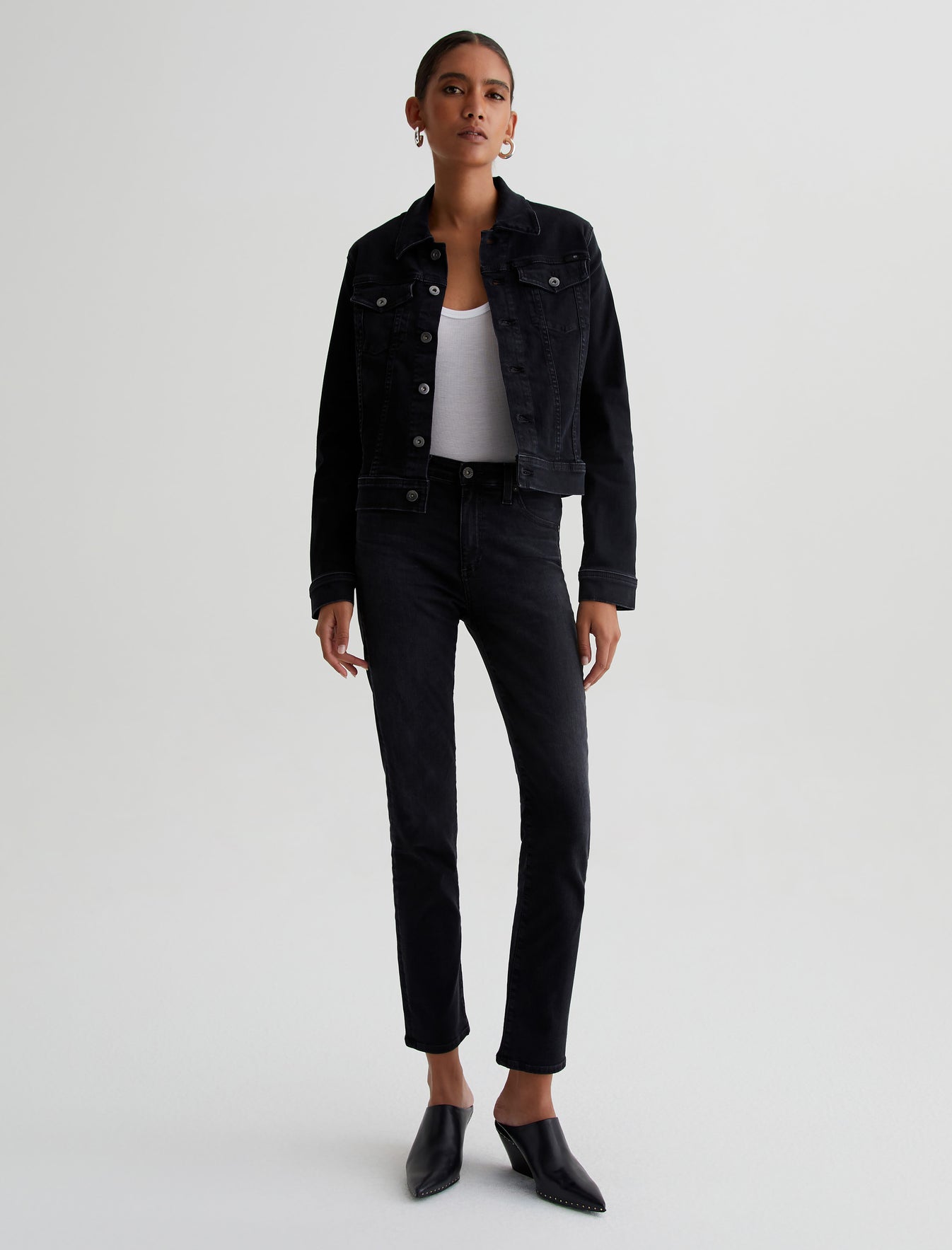 Mari|High-Rise Slim Straight